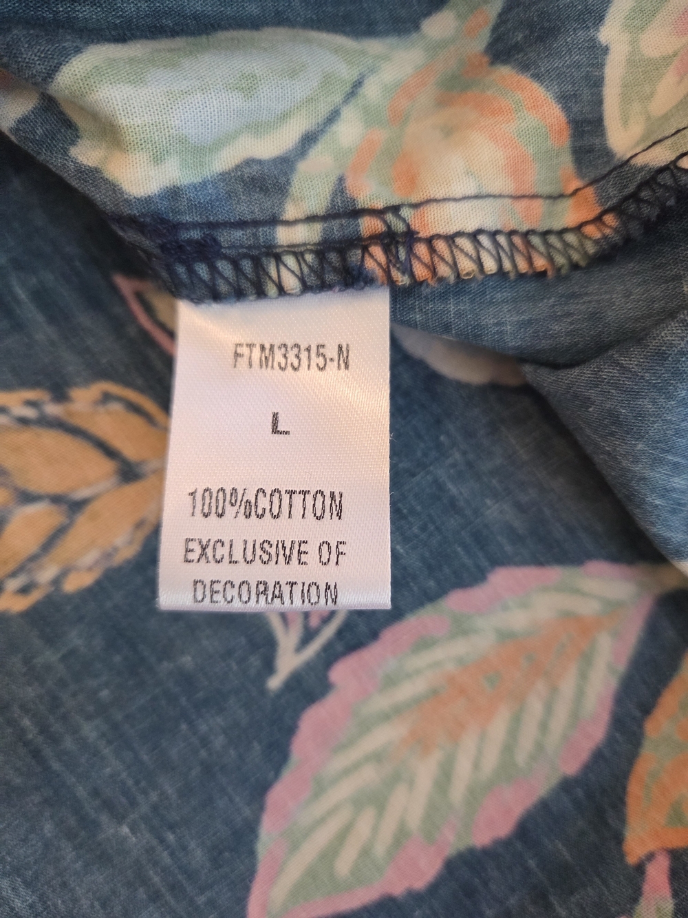 THML Colorful Botantical Print Top - Picture 5 of 6